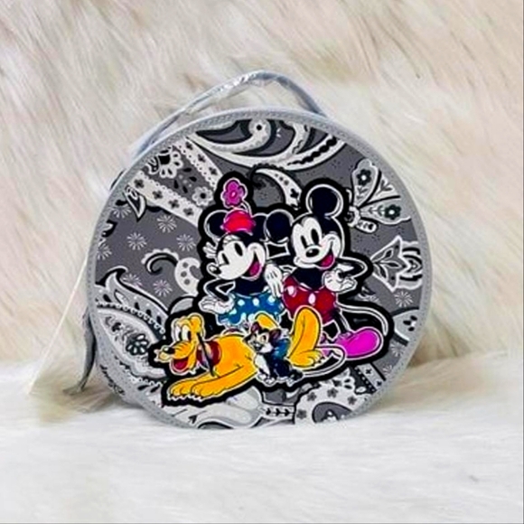 Mickey and Minnie Mouse Cosmetic Case by Vera Bradley - Picture 1 of 5